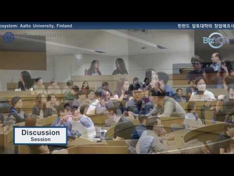 창업에코시스템 특강 : 핀란드 알토대학교 창업 벤쳐 프로그램 올리 부올라(Olli Vuola)