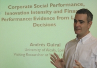 Andres Guiral 교수(University of Alcala)  세미나